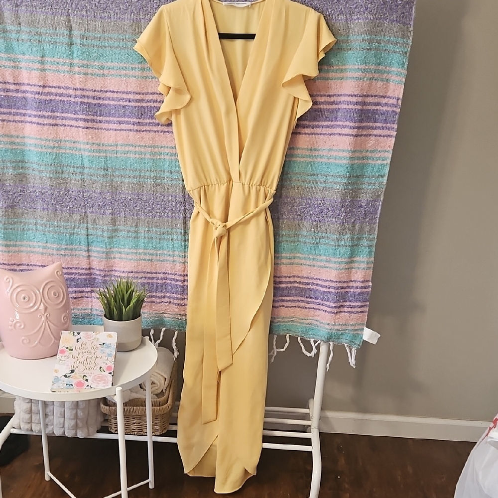 Amanda Uprichard Yellow Dress